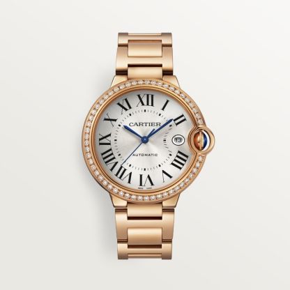 CA023 Ballon Bleu de Cartier watch, 40 mm, Manufacture mechanical movement with automatic winding, caliber 1847 MC. 18K rose gold
