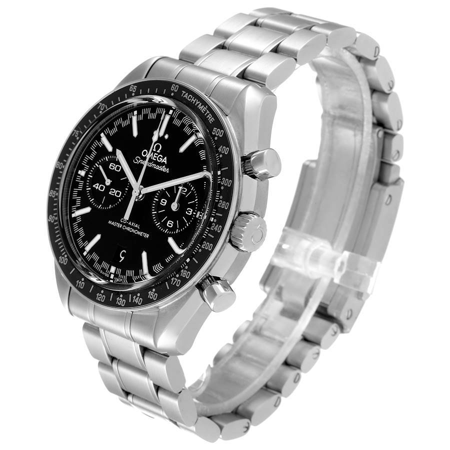 OM048 Omega Speedmaster Racing Co-Axial 44 Steel Mens Watch 329.30.44.51.01.001