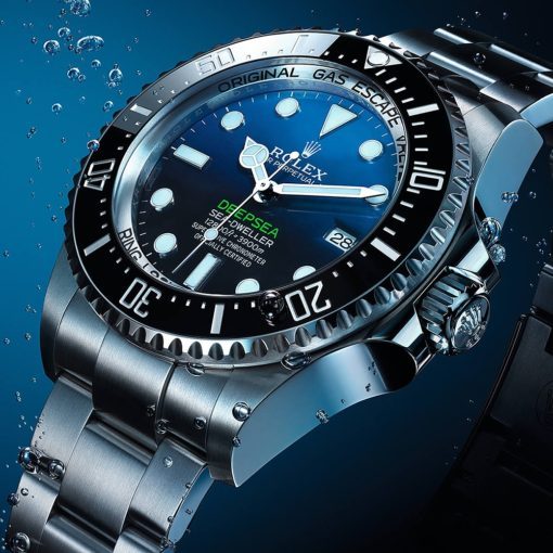 RL044 Rolex 136660 Sea-Dweller Deepsea D-Blue Dial 44mm Stainless Steel Men’s Watch