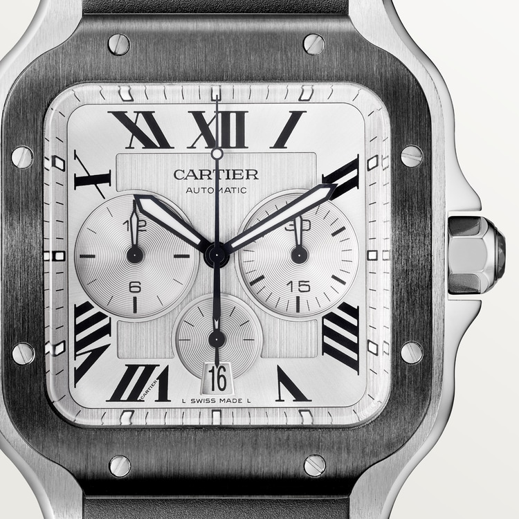CA011 SANTOS DE CARTIER CHRONOGRAPH WATCH WSSA0017