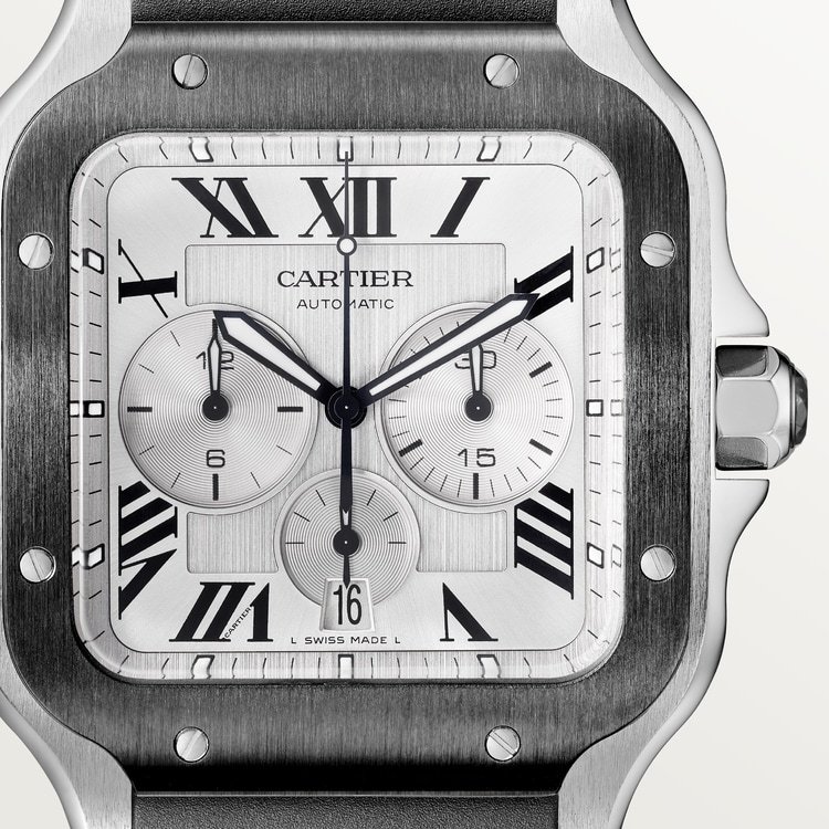CA011 SANTOS DE CARTIER CHRONOGRAPH WATCH WSSA0017