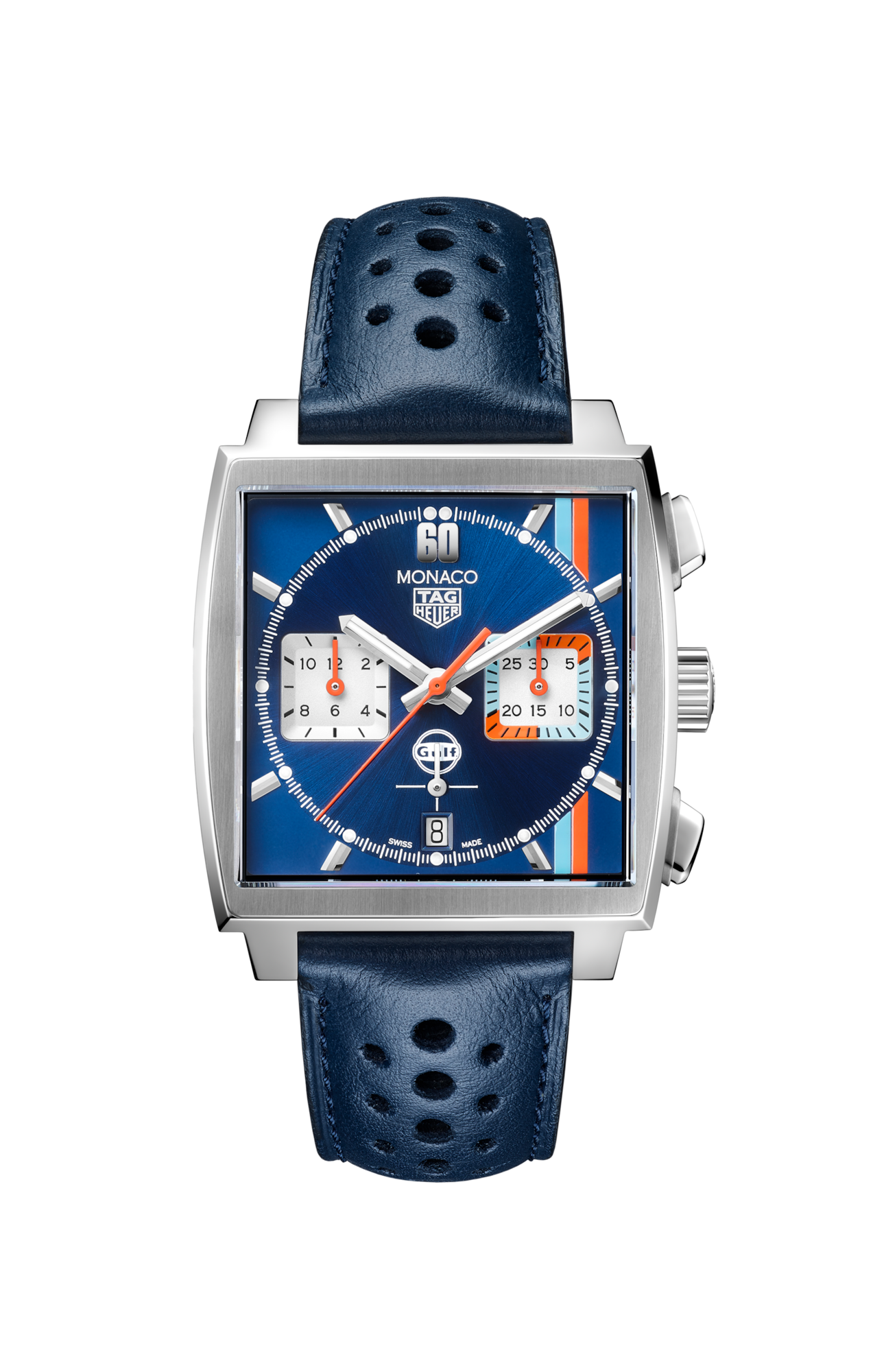 TAG005 TAG HEUER MONACO X GULF Automatic Chronograph - Diameter 39 mm CBL2115.FC6494