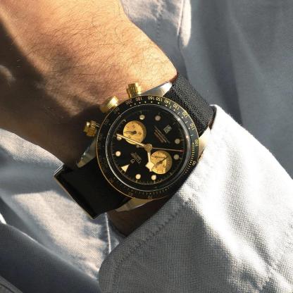TU009 TUDOR Black Bay Chrono S&G 41mm Steel and Gold