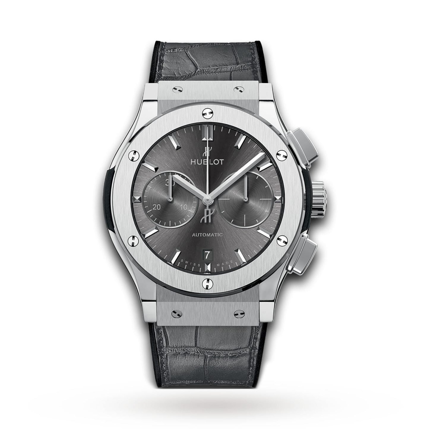 HB126 HUBLOT Classic Fusion Racing Grey Chronograph Titanium 45mm 521.NX.7071.LR