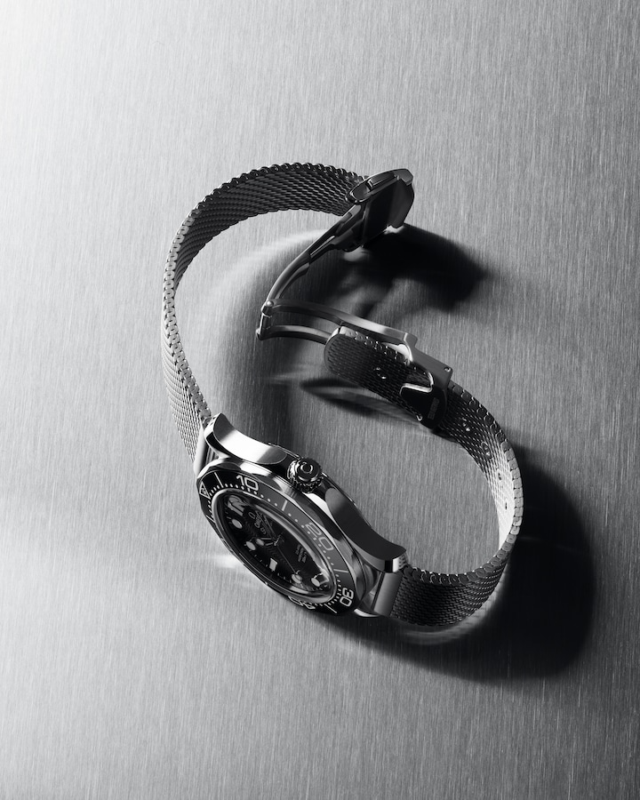 OM143   Seamaster Diver 300M 42 mm, acciaio su acciaio