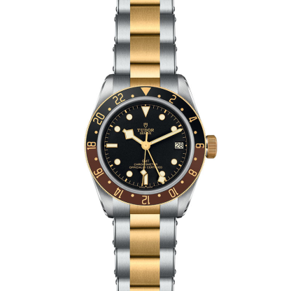 TU030  Black Bay GMT S&G 41 Steel and Yellow Gold