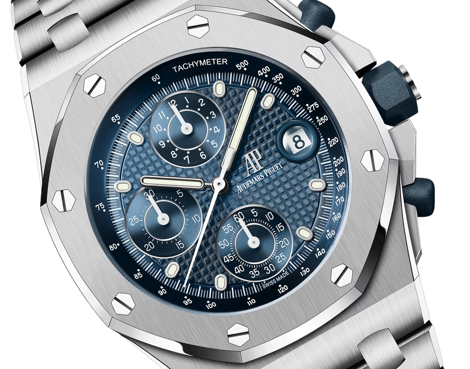 AP266  Royal Oak Offshore Chronograph 42mm Steel Blue Dial 26238ST.OO.2000ST.01