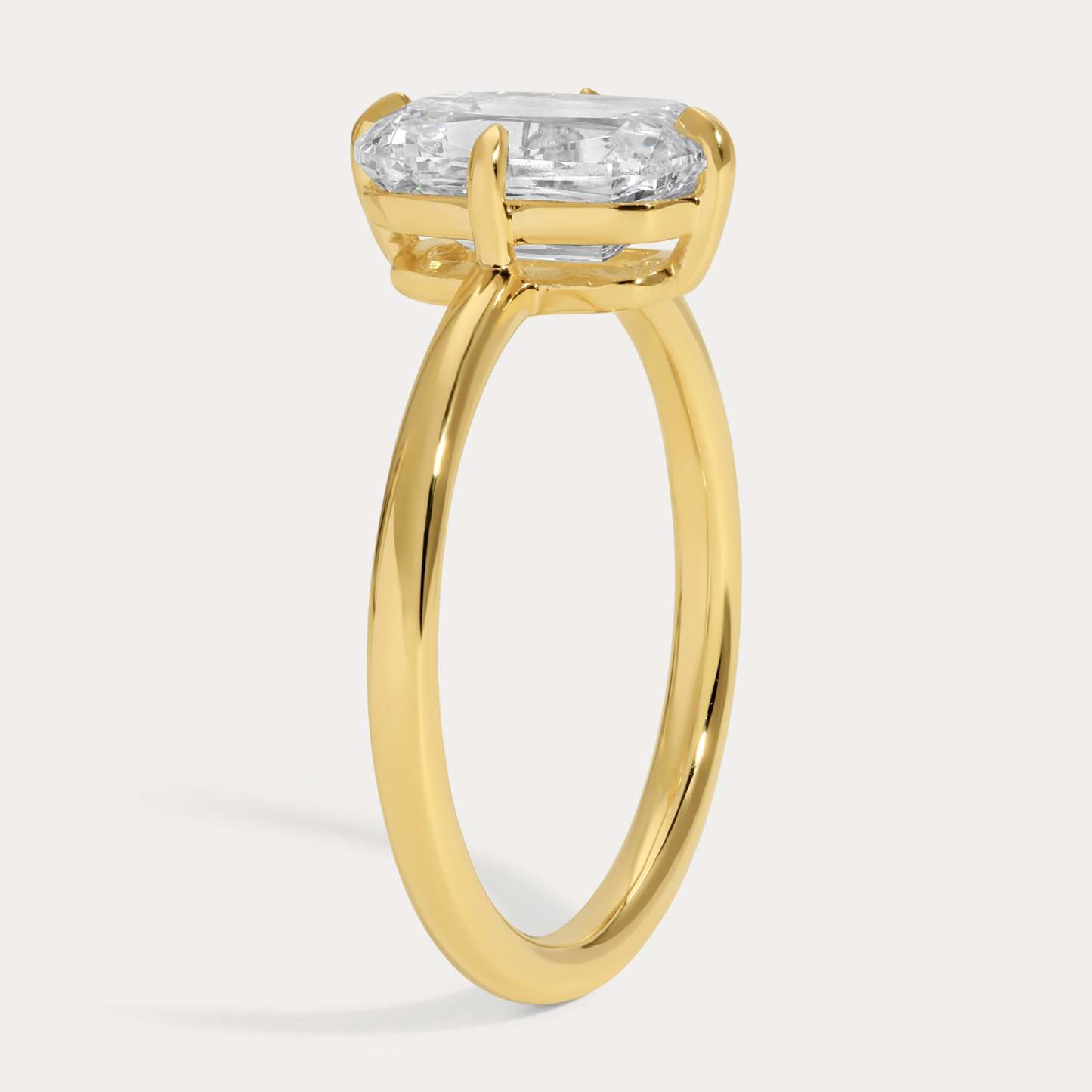 Dani - 2.03ct Lab Grown Crisscut Engagement Ring