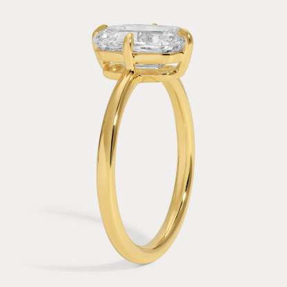 Dani - 2.03ct Lab Grown Crisscut Engagement Ring