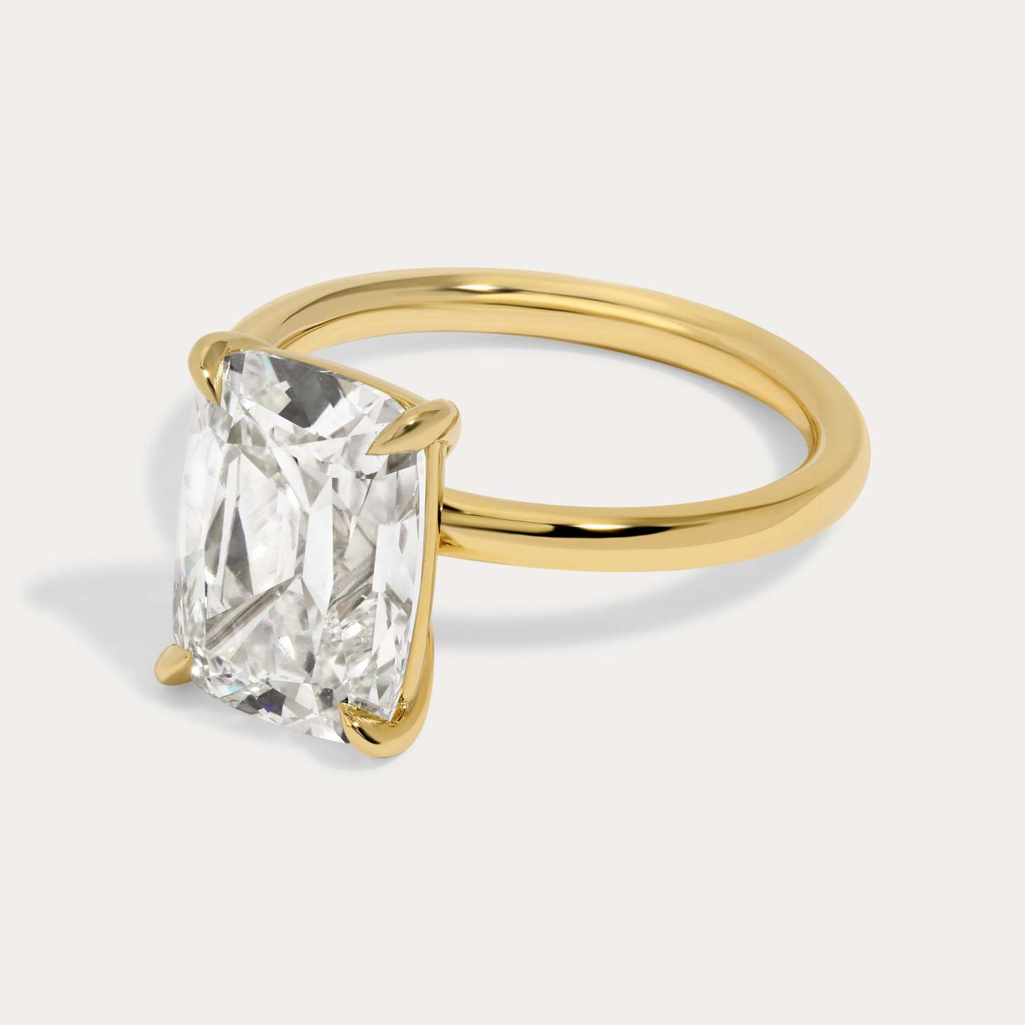  Sadie - 4.08ct Lab Grown Old Mine Engagement Ring