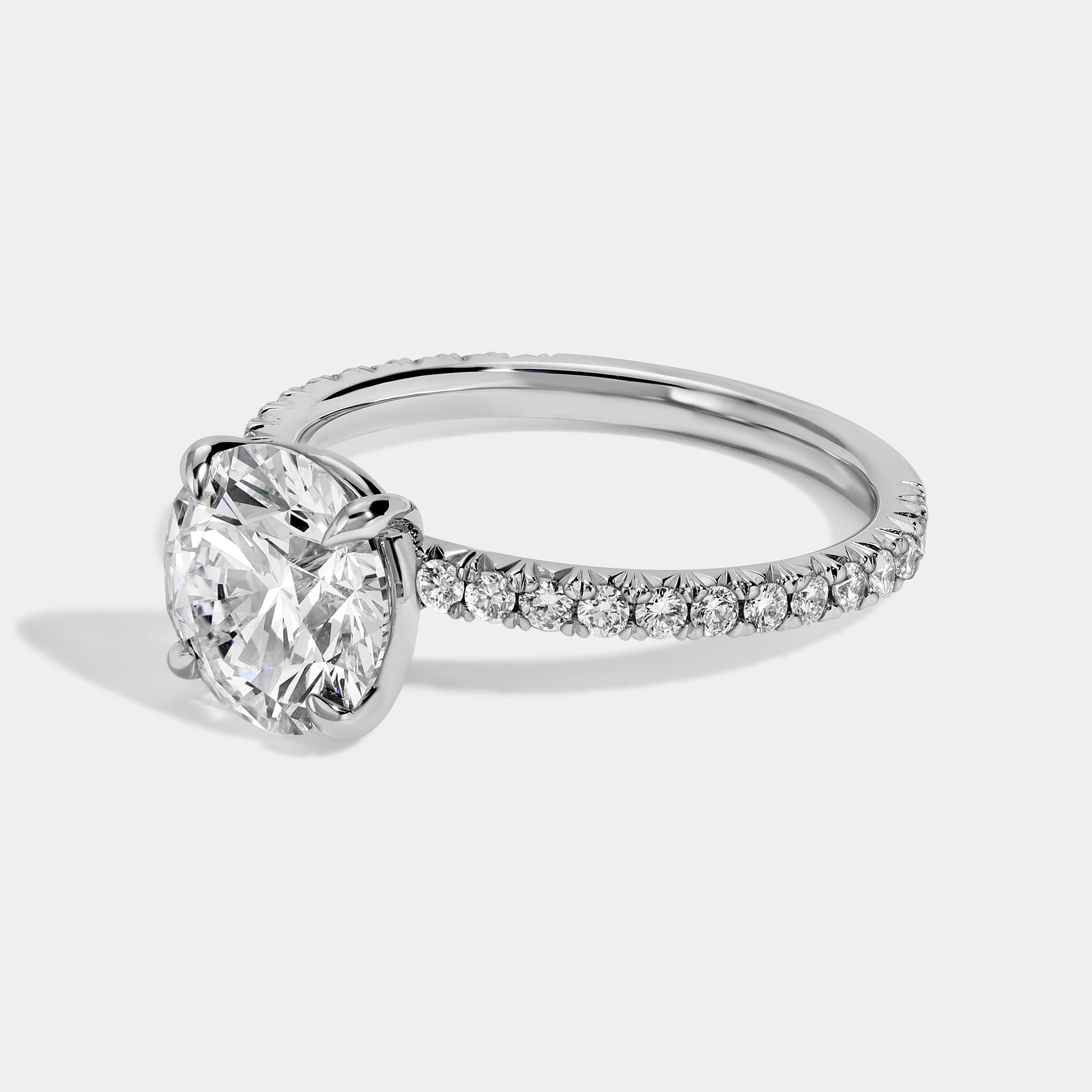 Kellie - 2.36ct Lab Grown Round Engagement Ring