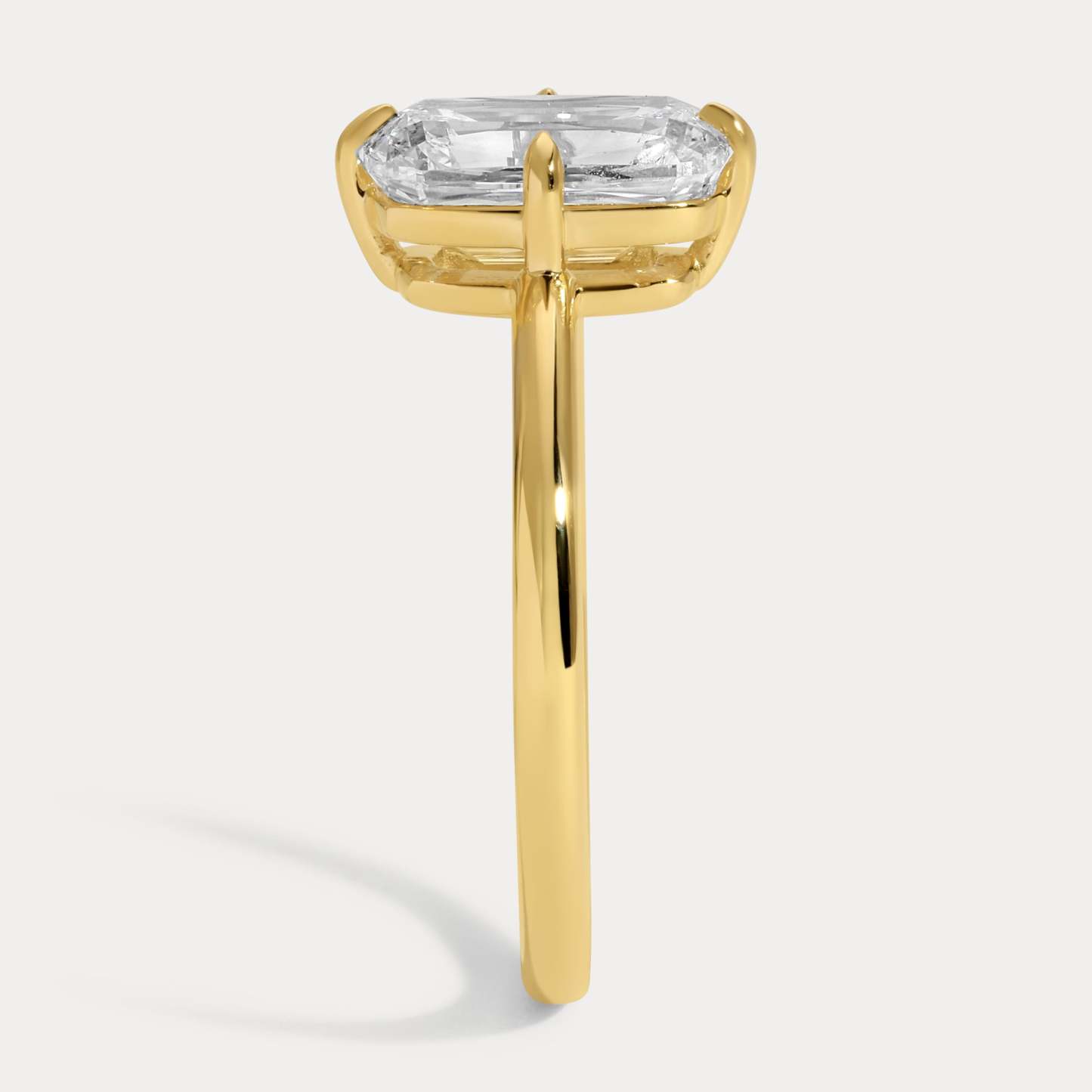 Dani - 2.03ct Lab Grown Crisscut Engagement Ring