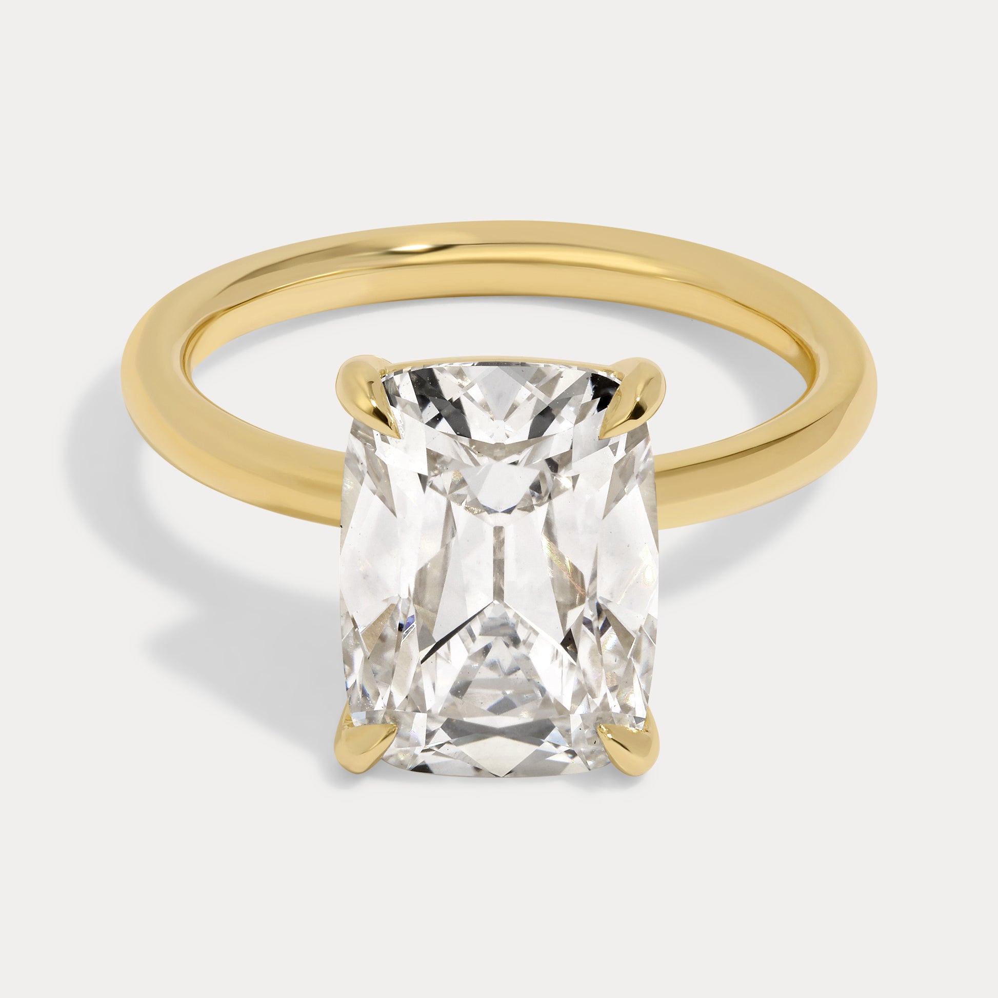  Sadie - 4.08ct Lab Grown Old Mine Engagement Ring