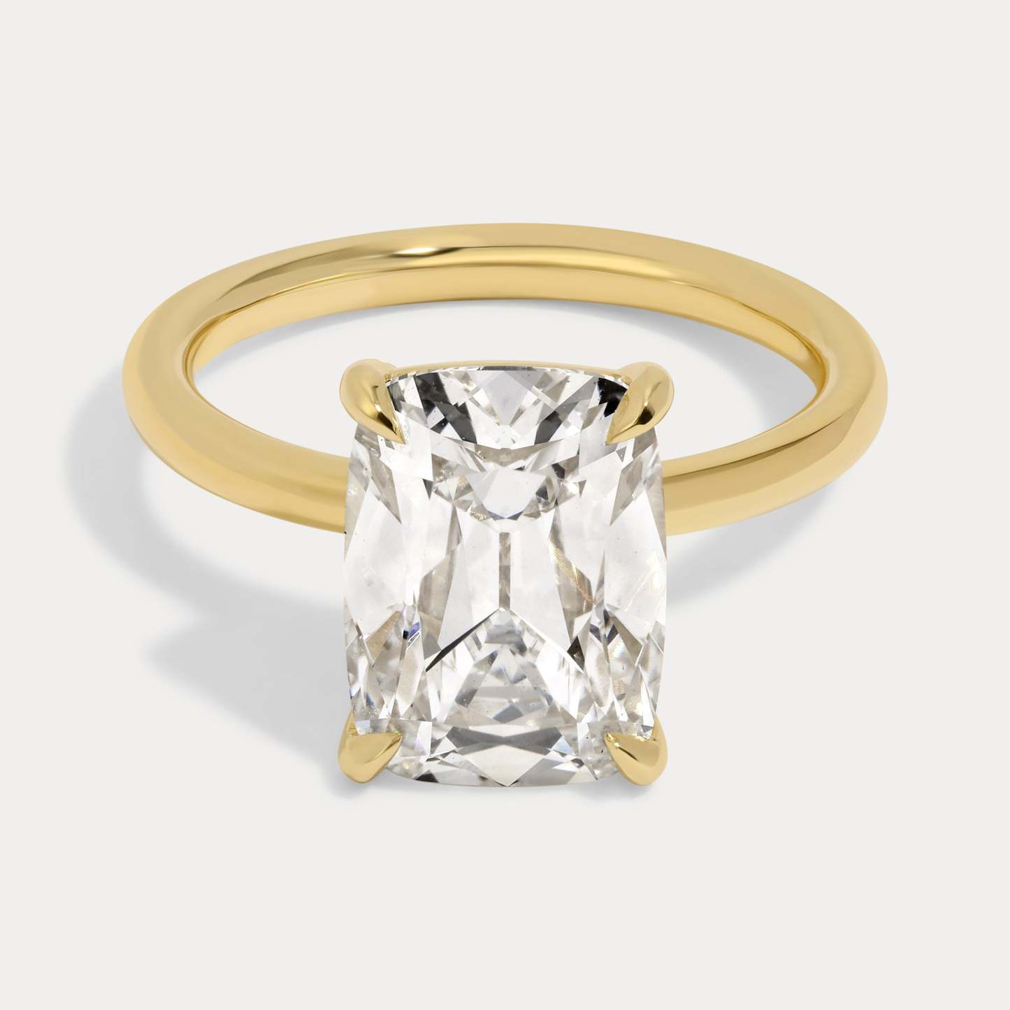  Sadie - 4.08ct Lab Grown Old Mine Engagement Ring