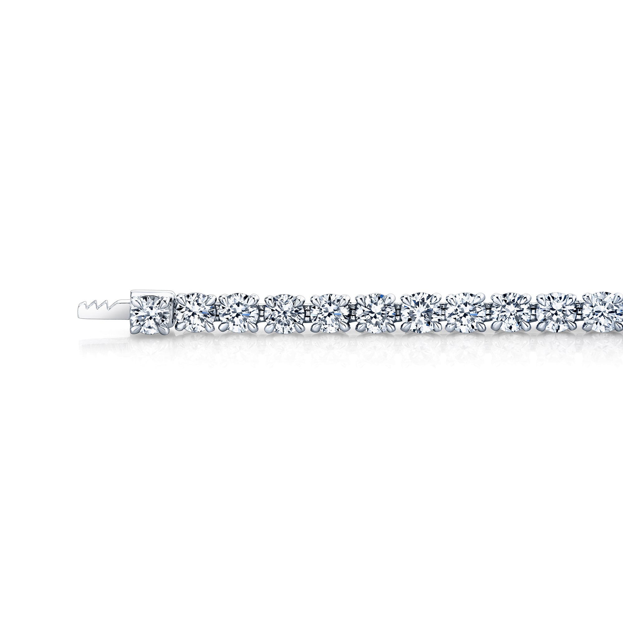 Olivia - 8ct Round Brilliant Lab Diamond Tennis Necklace