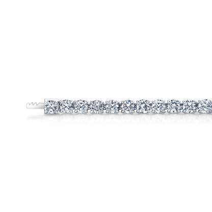 Olivia - 8ct Round Brilliant Lab Diamond Tennis Necklace