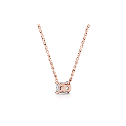 Chelsea - 1ct Lab Diamond Emerald Pendant