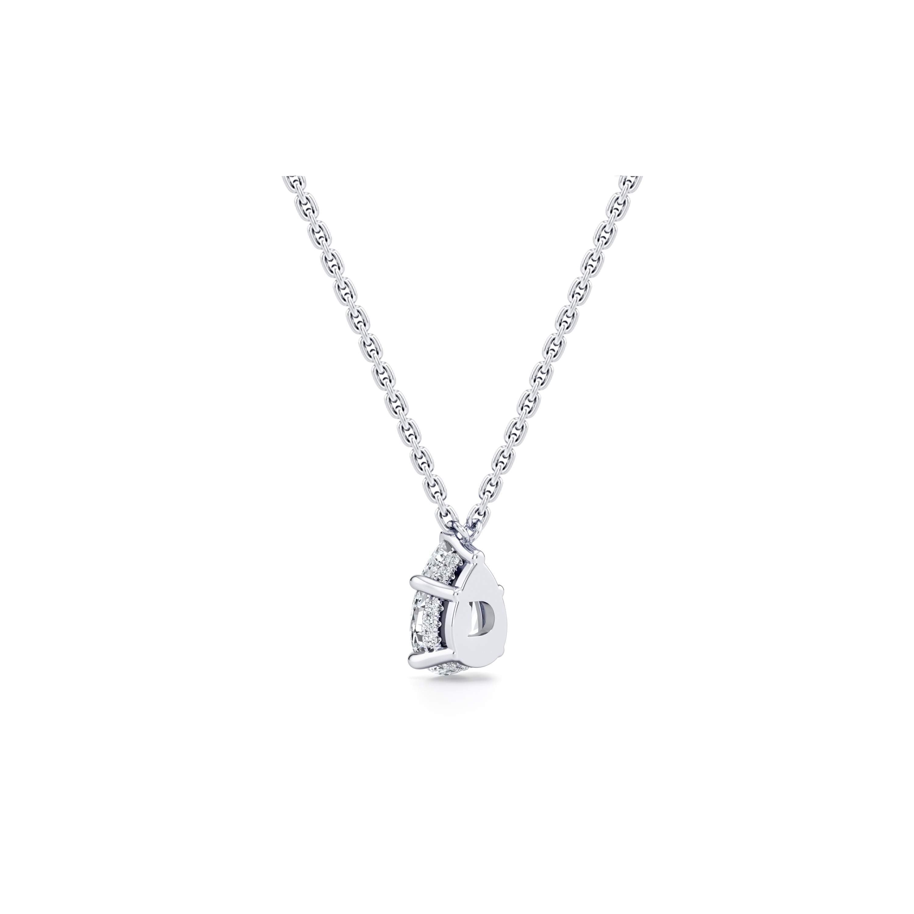Chelsea - 1ct Lab Diamond Pear Pendant
