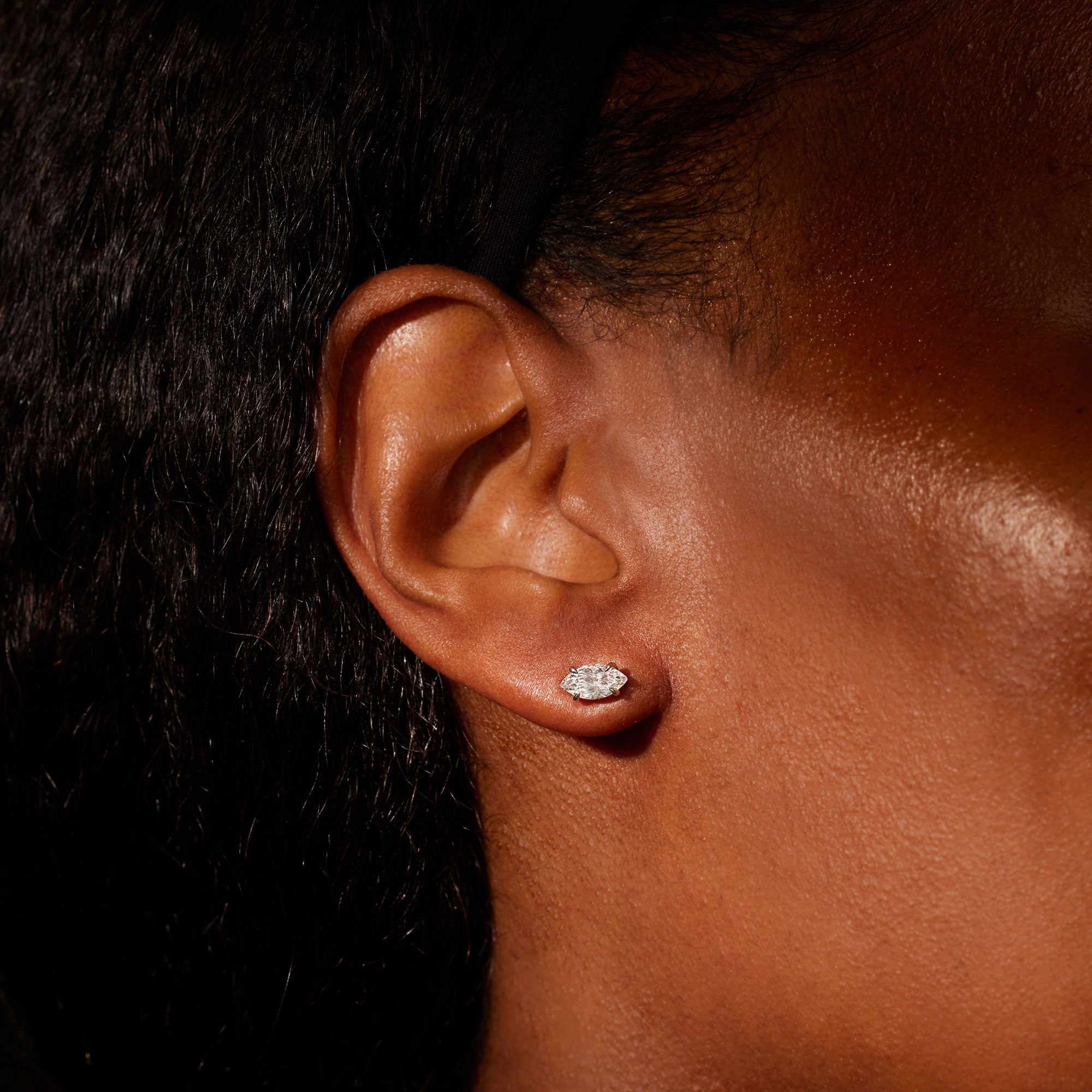 Viaksi - 1.17ct Lab Diamond Marquise Studs