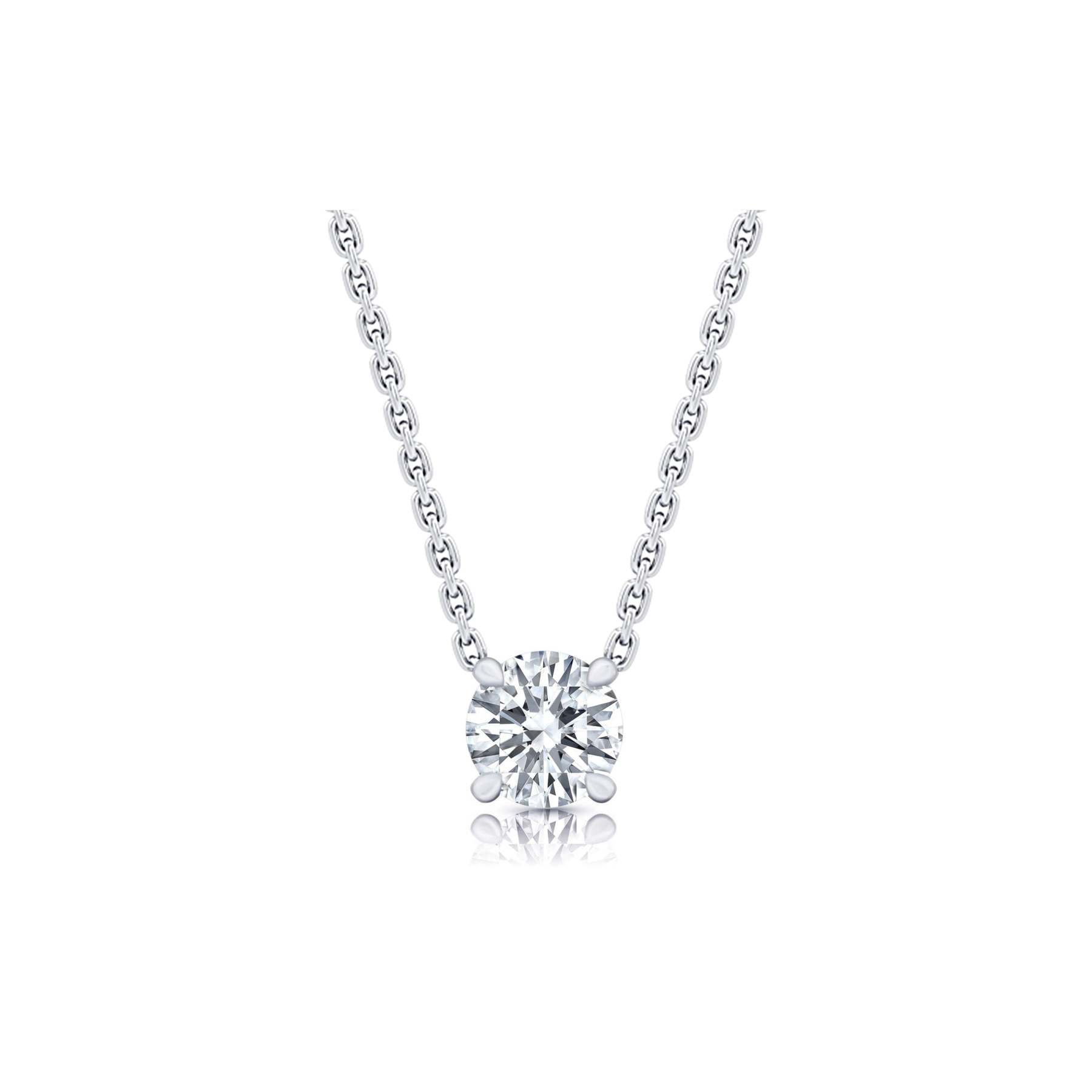 Chelsea - 1.1ct Lab Diamond Round Brilliant Pendant