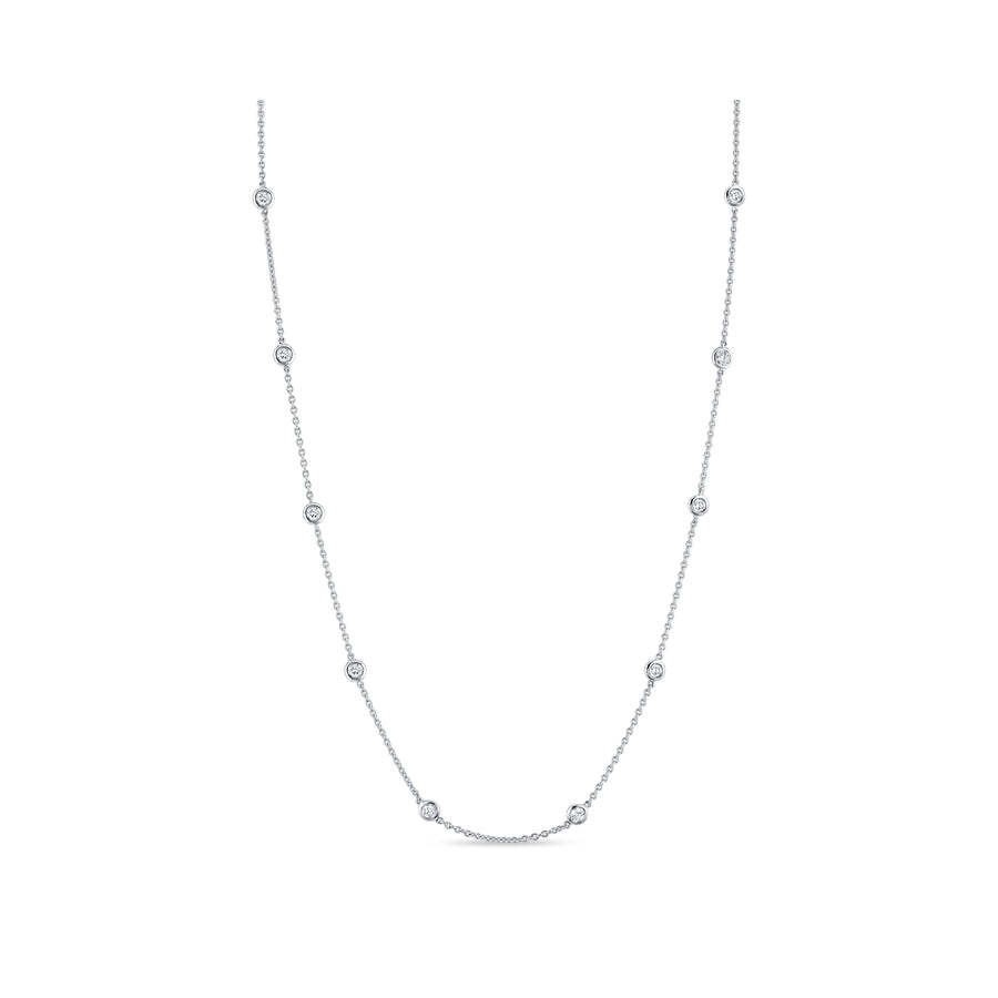 Bezel By The Yard - 1ct Lab Diamond Necklace