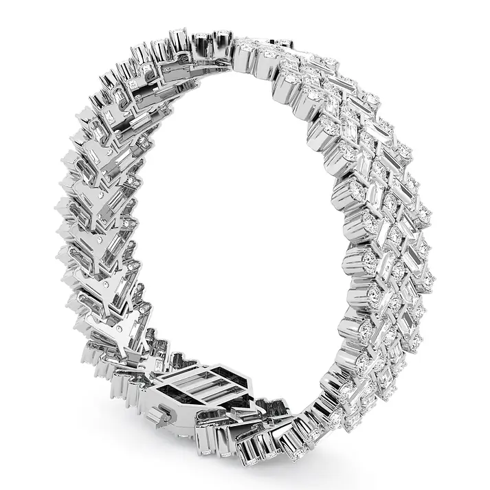 Henry - 32.87ct Stellaria Radiance Lab Diamond Bracelet