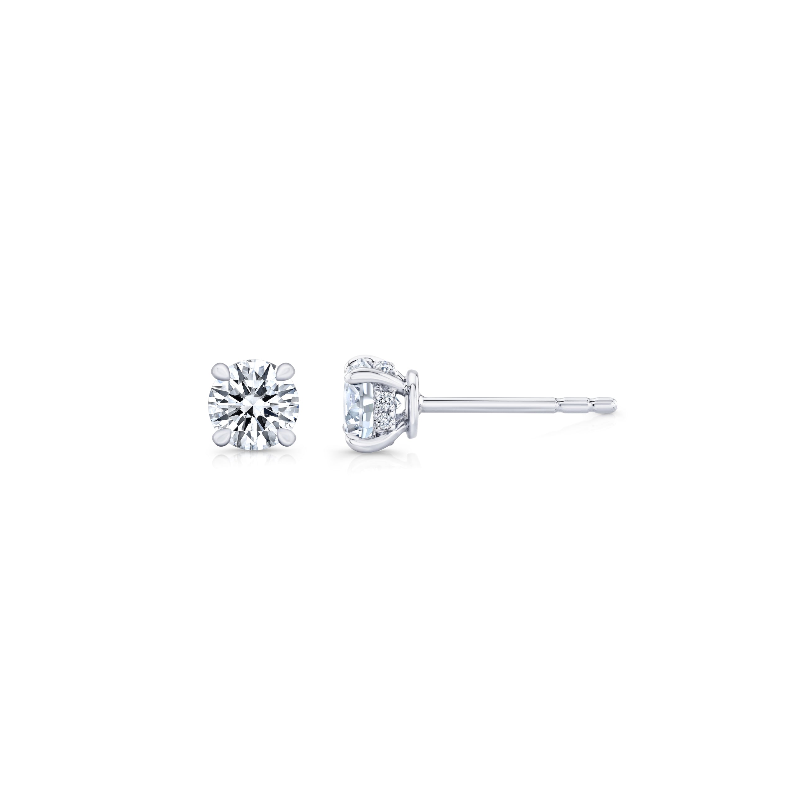VIKASI - 1.06ct Lab Diamond Round Brilliant Studs