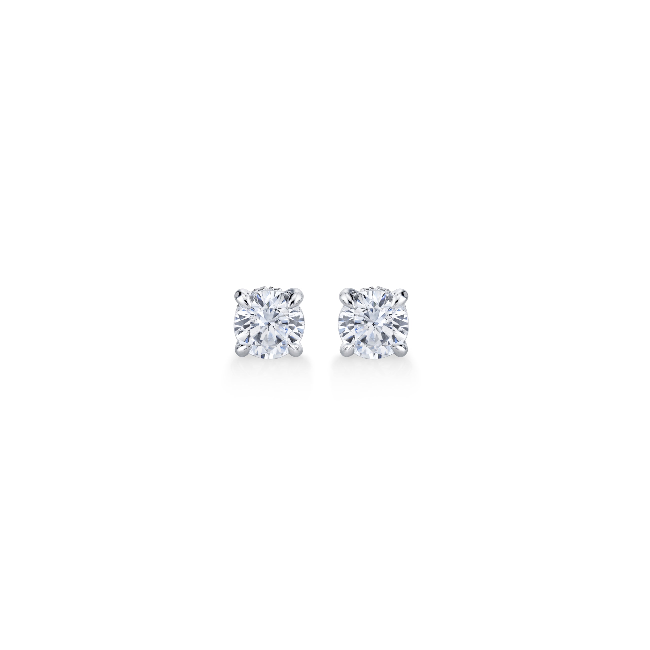 VIKASI - 1.06ct Lab Diamond Round Brilliant Studs