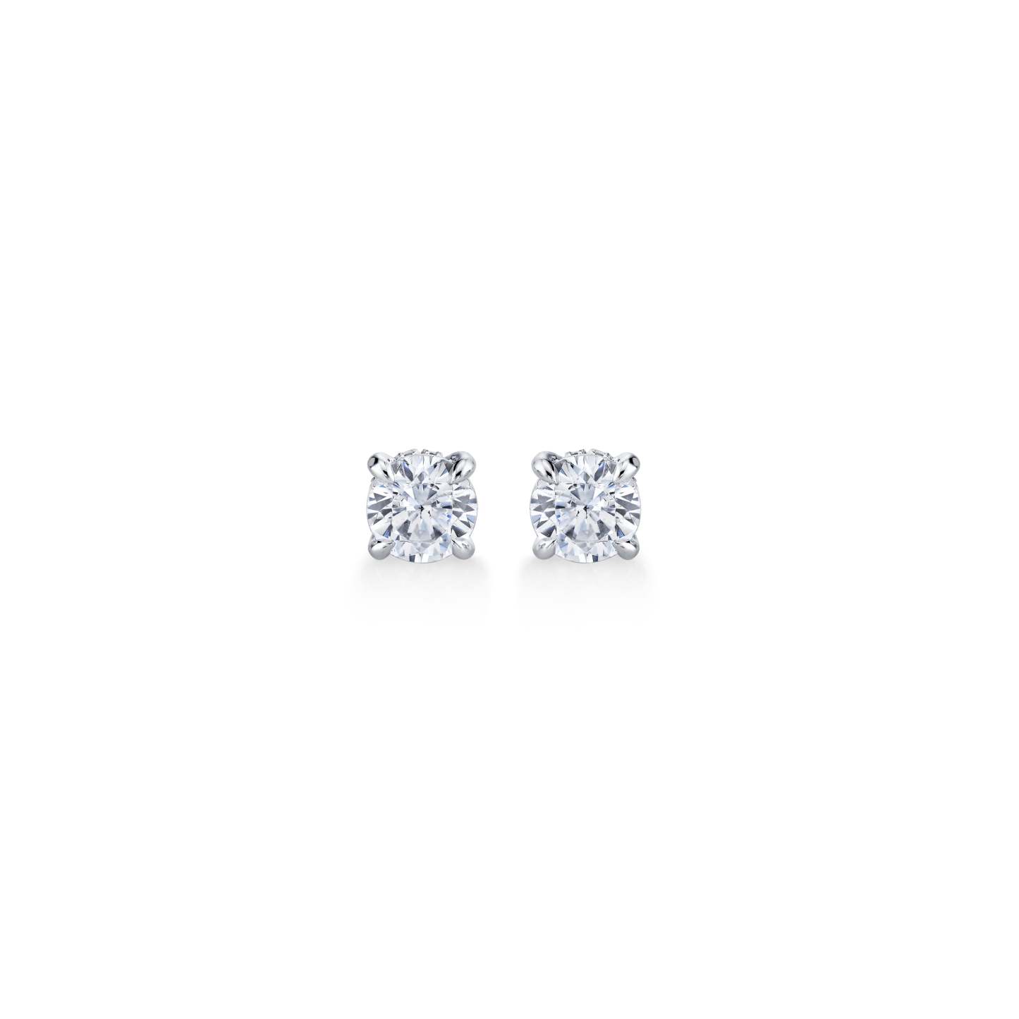 VIKASI - 1.06ct Lab Diamond Round Brilliant Studs