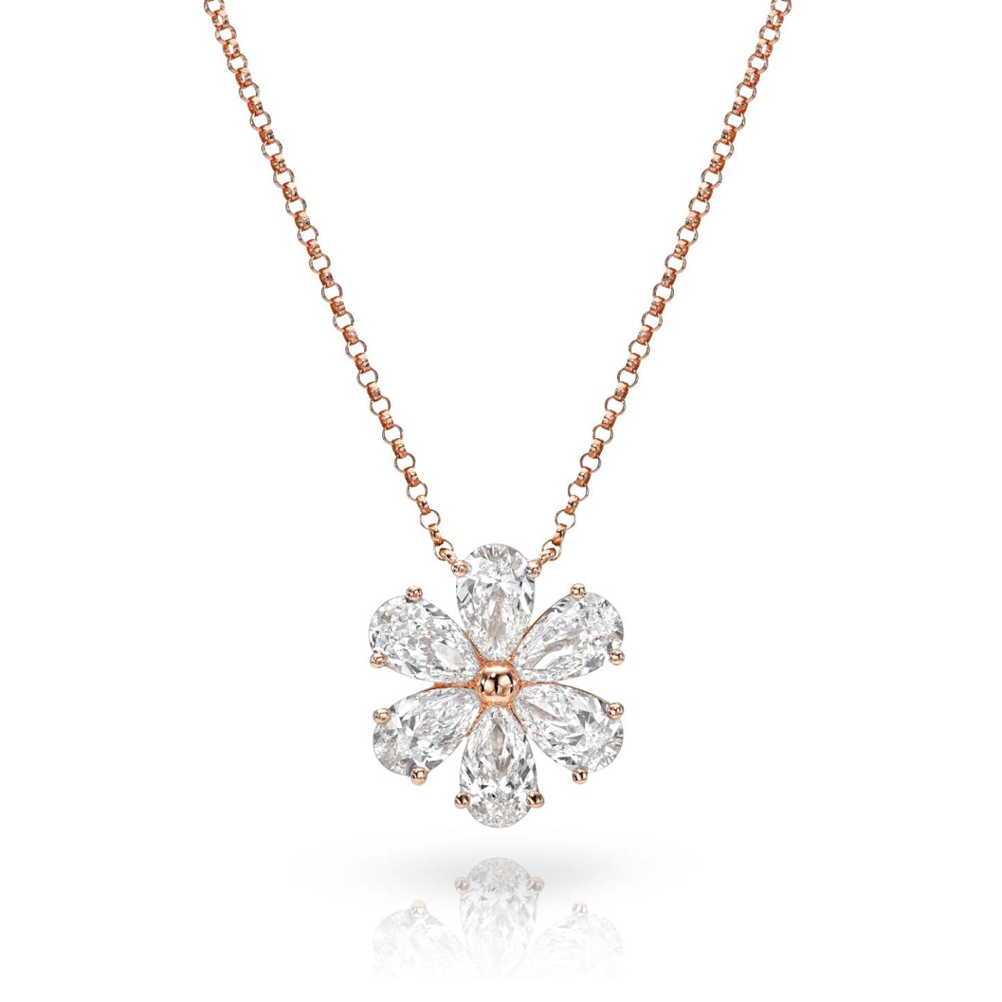 Vikasi - 1.85ct Blossom Diamond Pendant