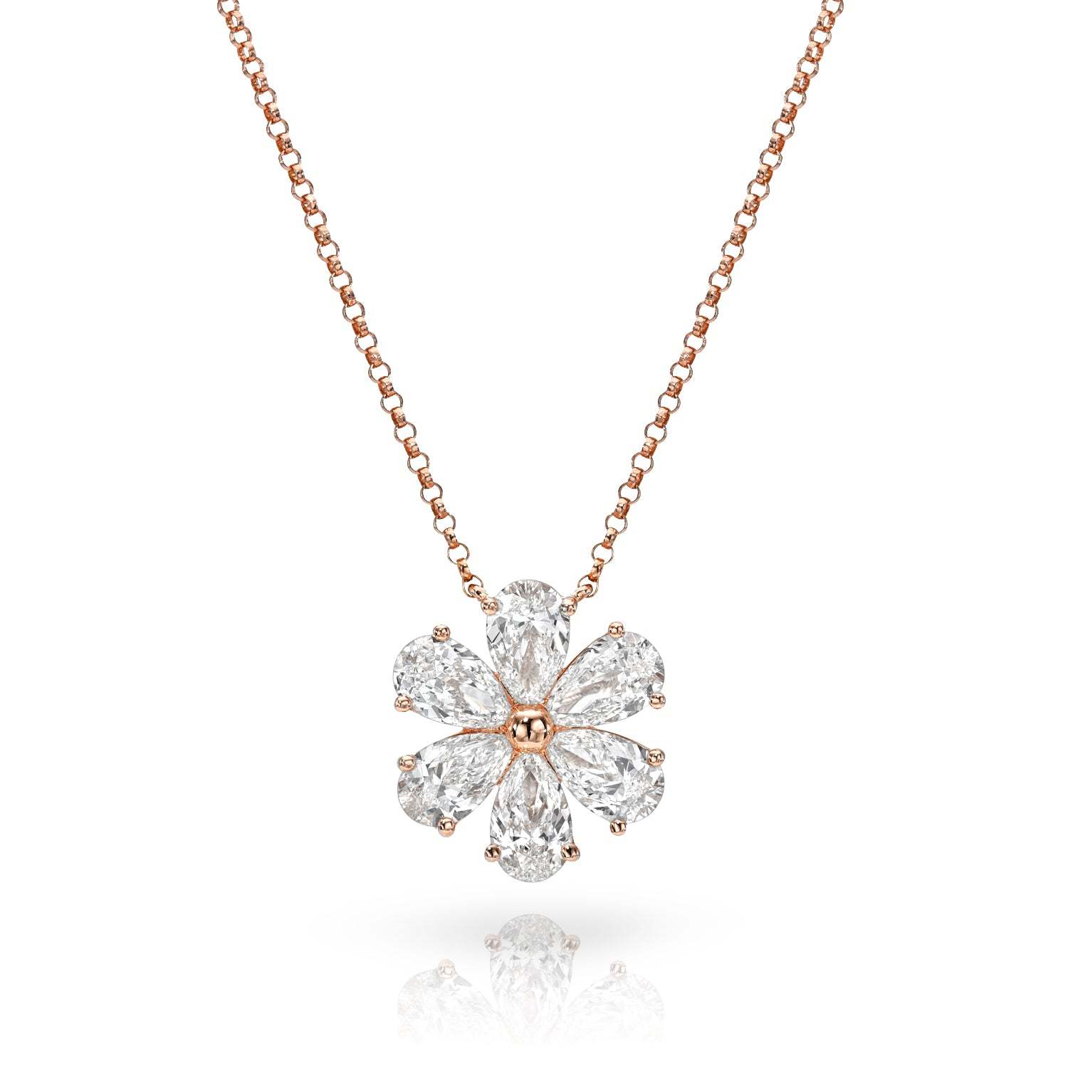Vikasi - 1.85ct Blossom Diamond Pendant
