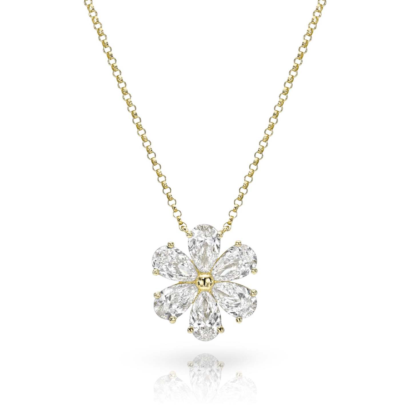 Vikasi - 1.85ct Blossom Diamond Pendant