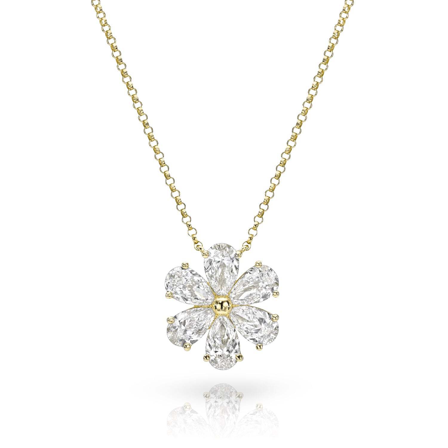 Vikasi - 1.85ct Blossom Diamond Pendant