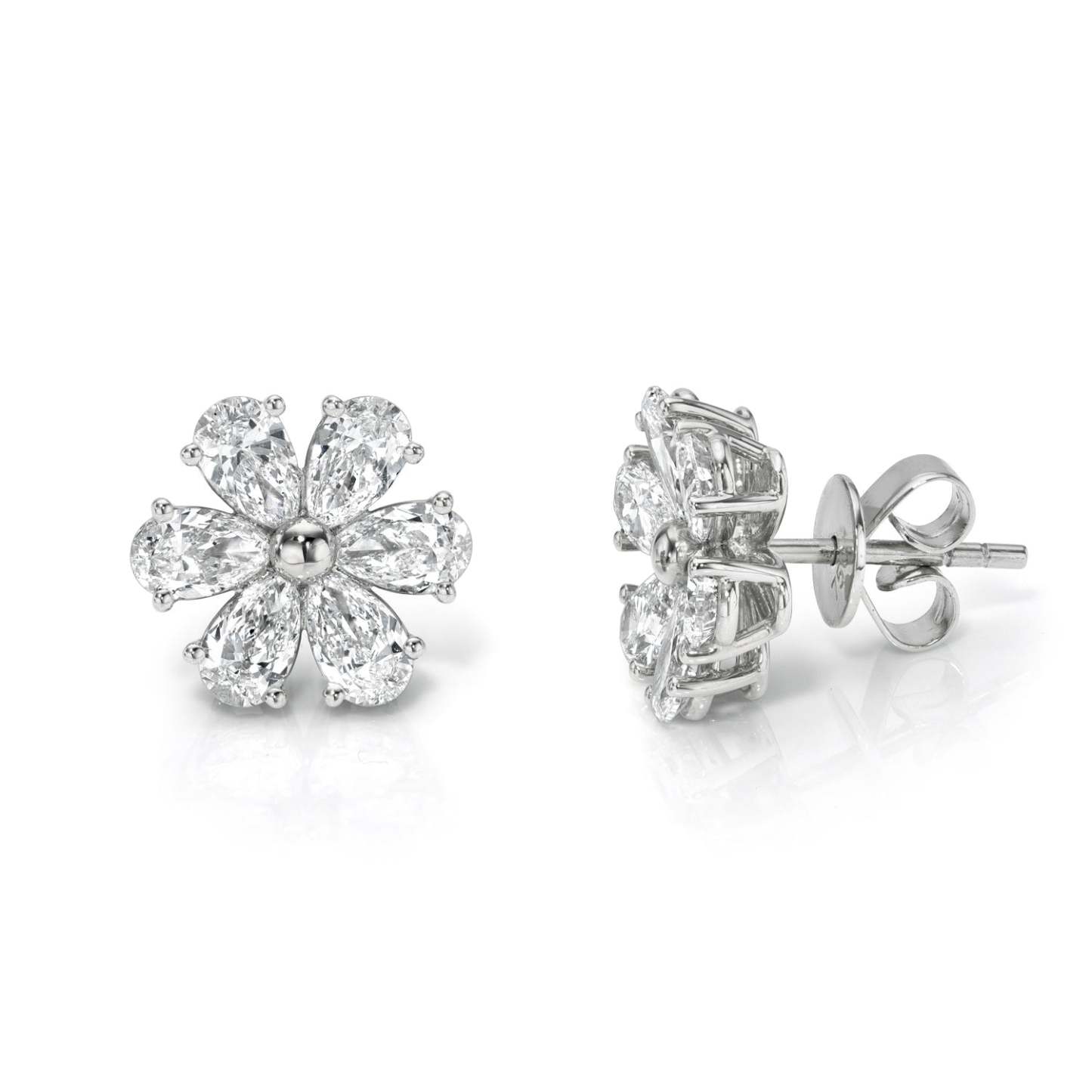 Blossom - 5ct Lab Diamond Stud Earrings