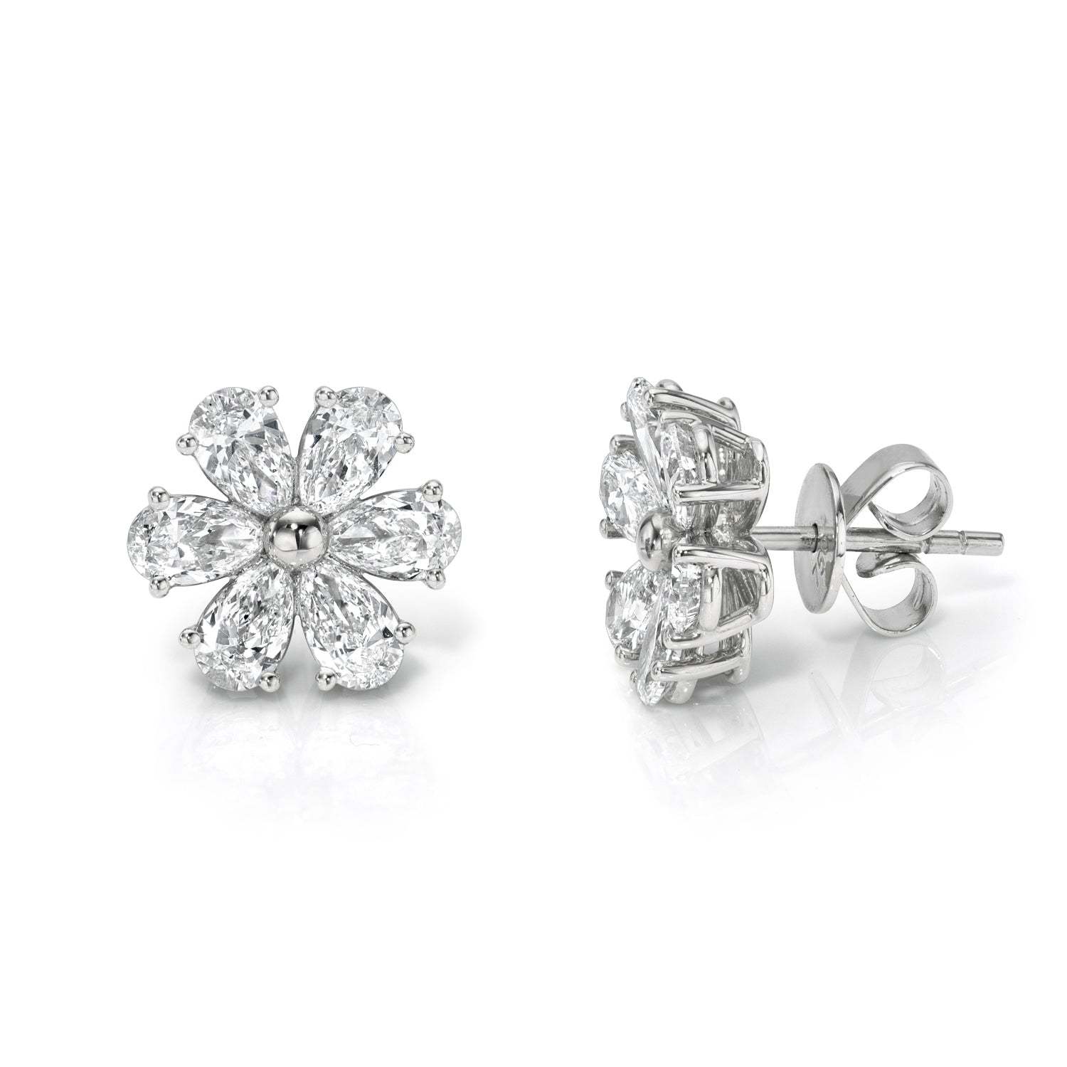 Blossom - 5ct Lab Diamond Stud Earrings