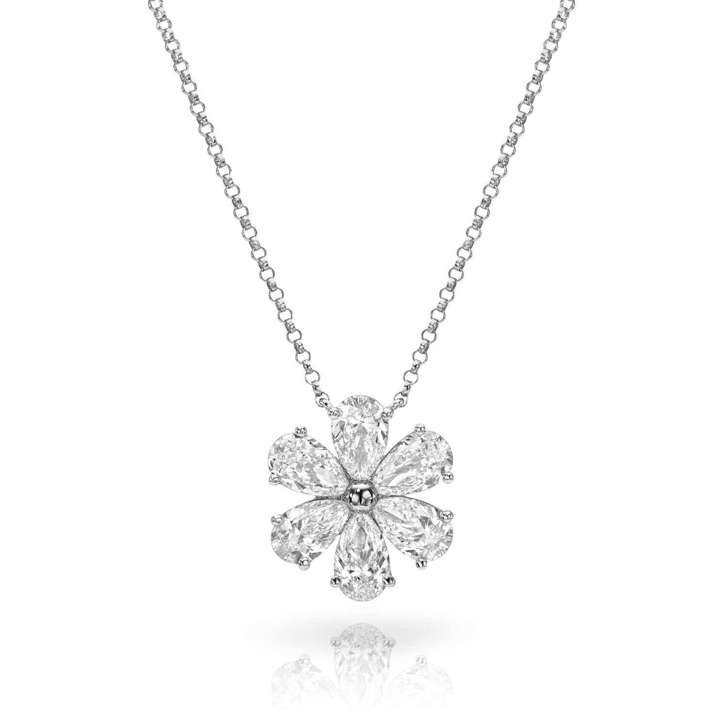 Vikasi - 1.85ct Blossom Diamond Pendant