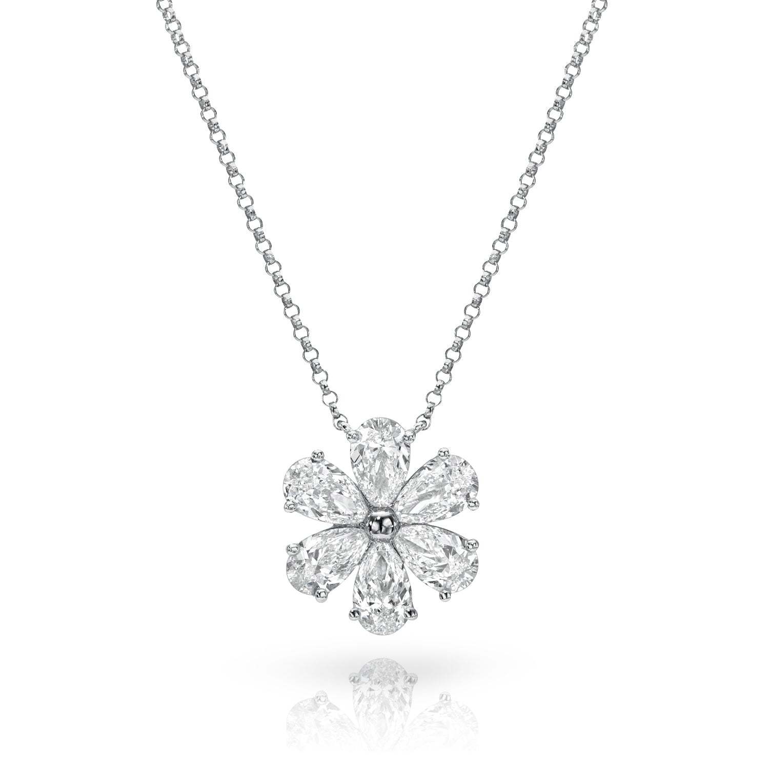 Vikasi - 1.85ct Blossom Diamond Pendant