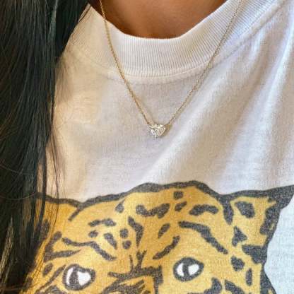 Vikasi - 2.51ct Diamond Heart Pendant Necklace