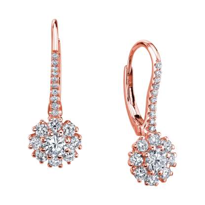 Bloom - 1.7ct Diamond Earrings