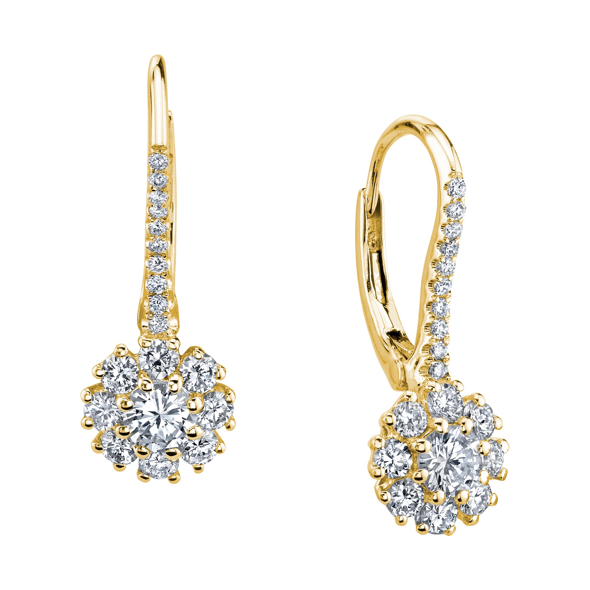 Bloom - 1.7ct Diamond Earrings