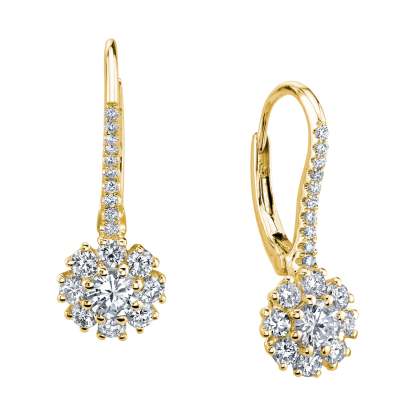 Bloom - 1.7ct Diamond Earrings