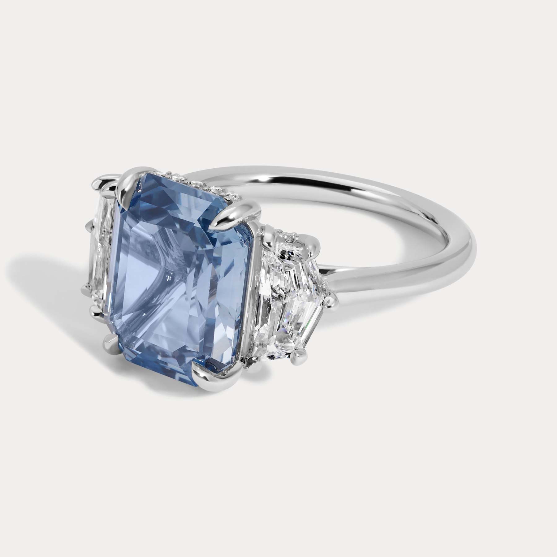  Julia - 3.02ct Earth Mined Sapphire Cocktail Ring