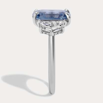  Julia - 3.02ct Earth Mined Sapphire Cocktail Ring