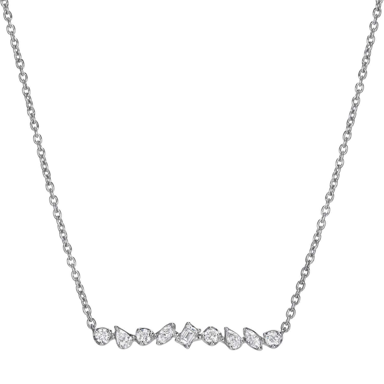 La Feminite - 1.61ct Lab Diamond Pendant Necklace