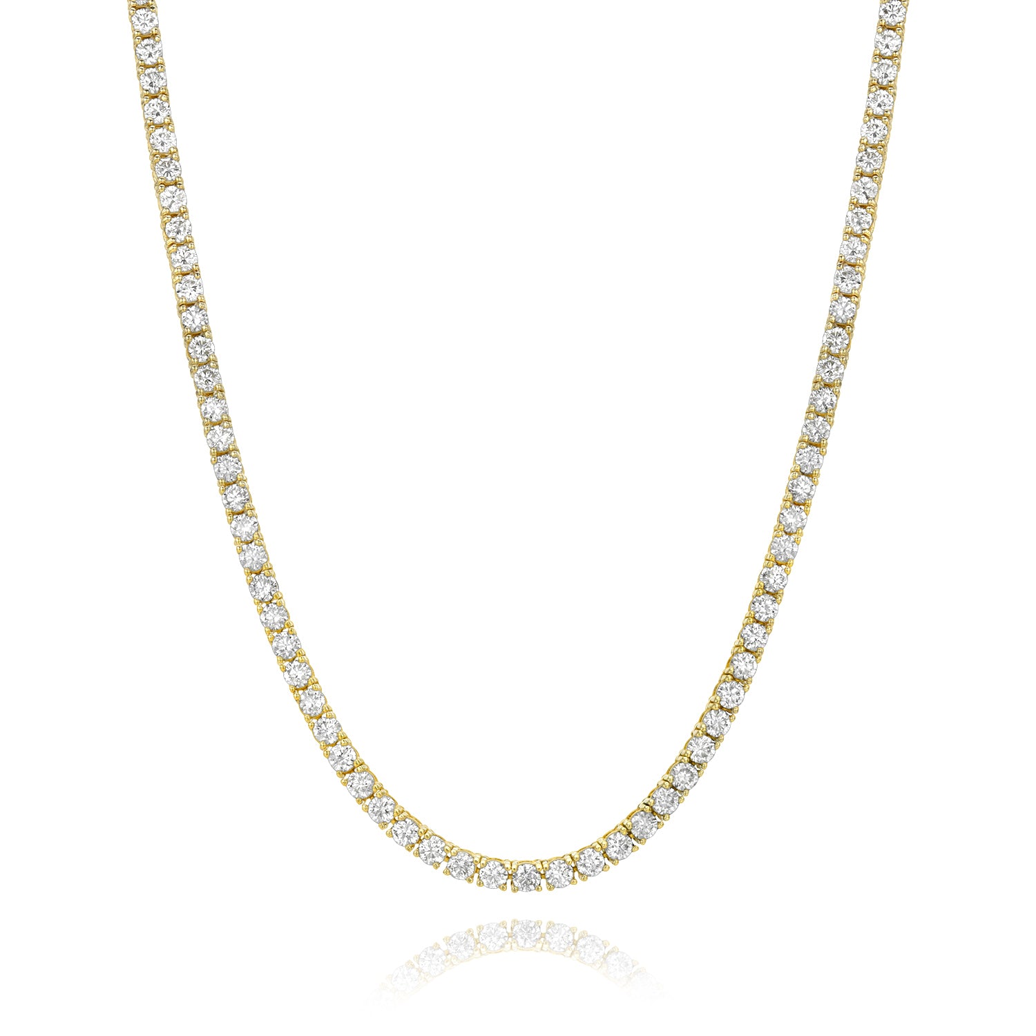 Vikasi - 10ct Diamond Tennis Necklace