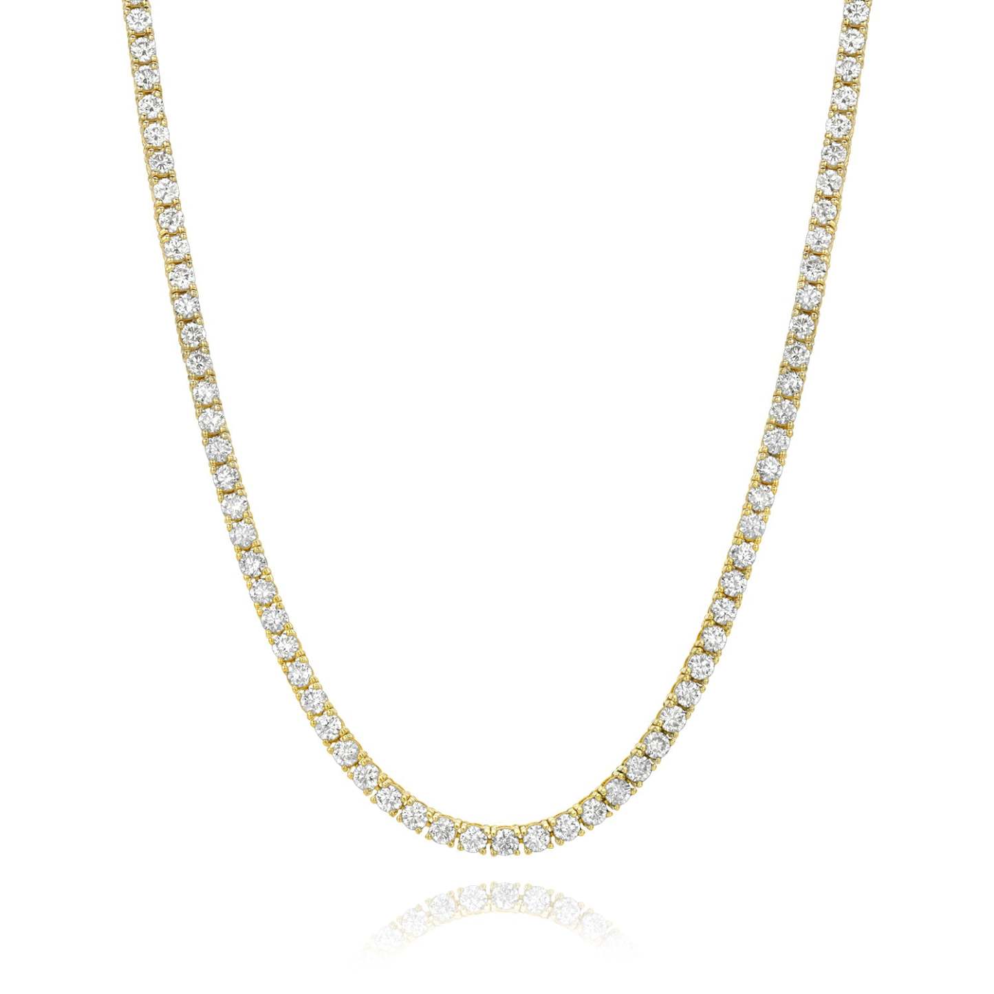 Vikasi - 10ct Diamond Tennis Necklace