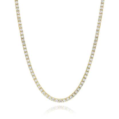 Vikasi - 10ct Diamond Tennis Necklace
