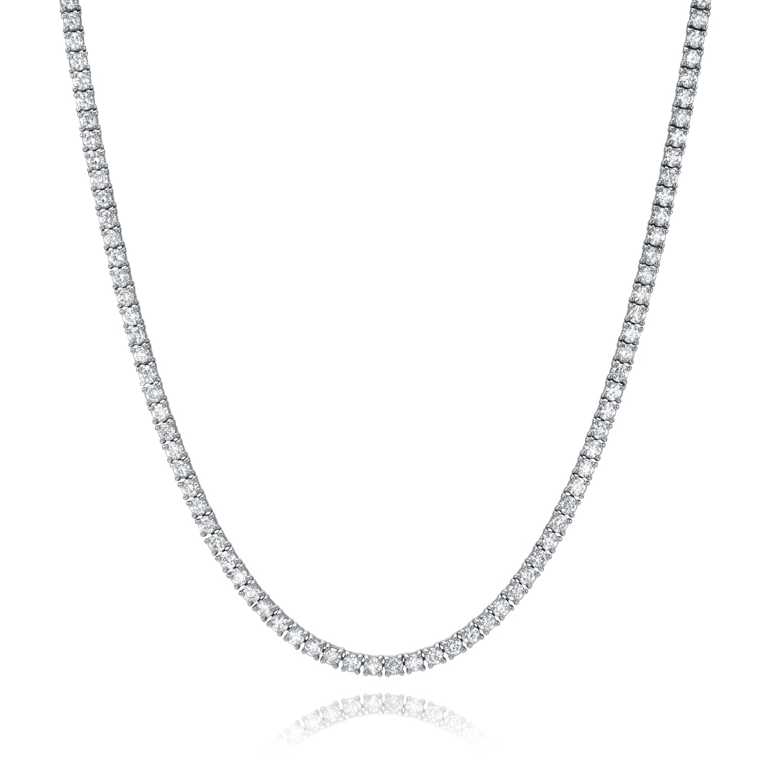 Vikasi - 10ct Diamond Tennis Necklace