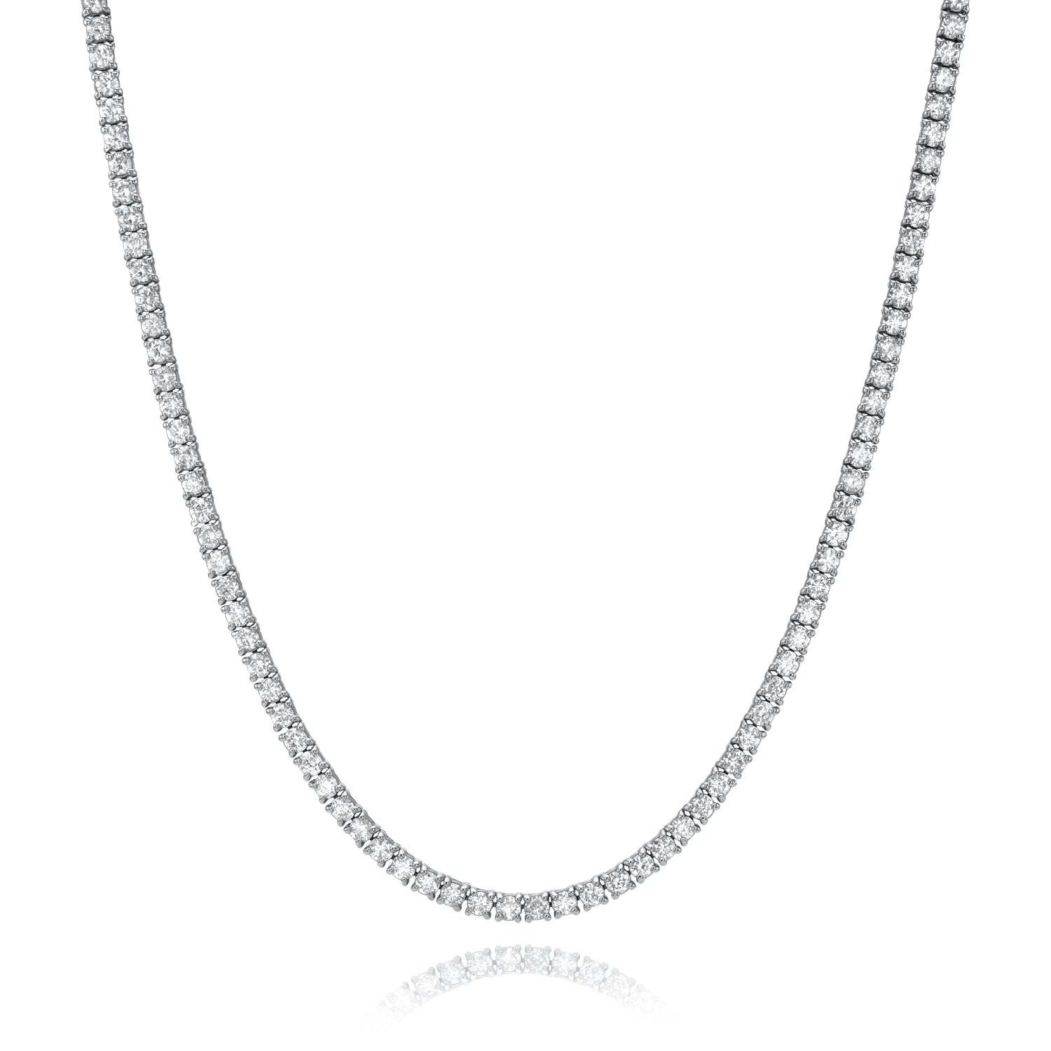 Vikasi - 10ct Diamond Tennis Necklace