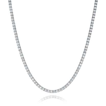 Vikasi - 10ct Diamond Tennis Necklace